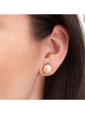 Kate Spade Rise And Shine Pearl Studs, NWT